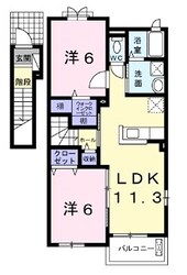 メゾン　ド　ボヌールの物件間取画像